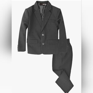 Youth Boys gray 2 piece suit size 14